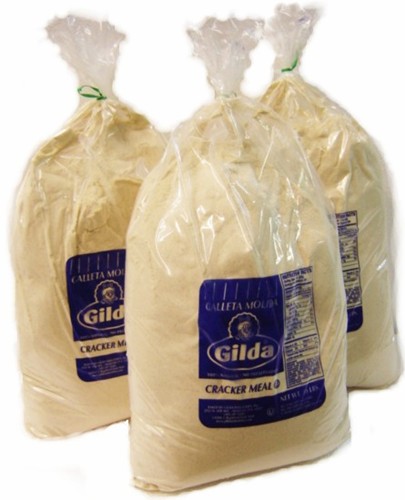 Cuban Cracker Meal - Polvo de  Galletas  Cubanas - Restaurant Size  10 Pound Bags Pack of 3